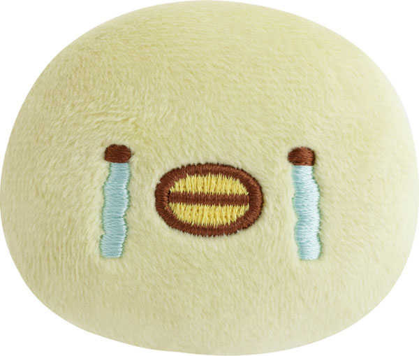 AB38702 すみっコぐらし えもじずぬいぐるみ ぬいぐるみバッジ ぺんぎん？