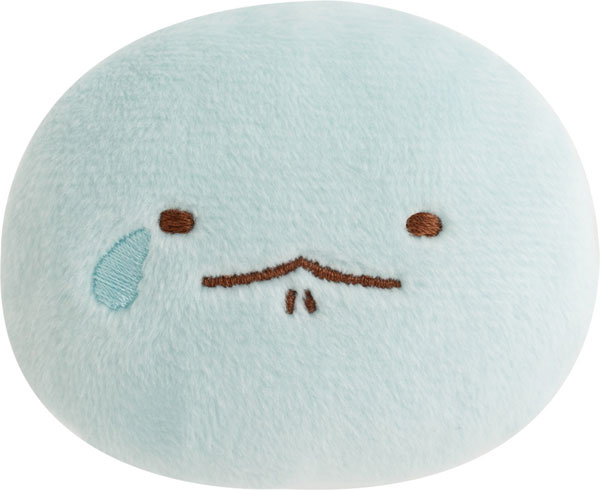 AB38705 すみっコぐらし えもじずぬいぐるみ ぬいぐるみバッジ とかげ