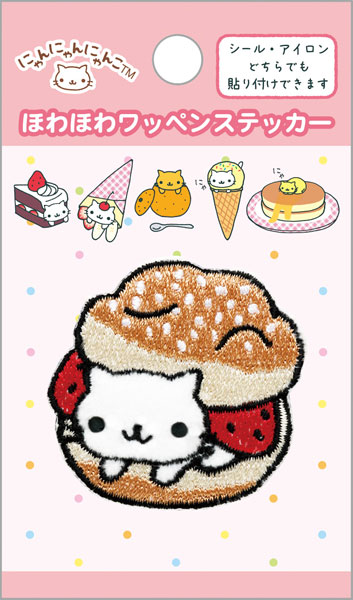 SE71002 にゃんにゃんにゃんこ ほわほわワッペンステッカー-amiami.jp