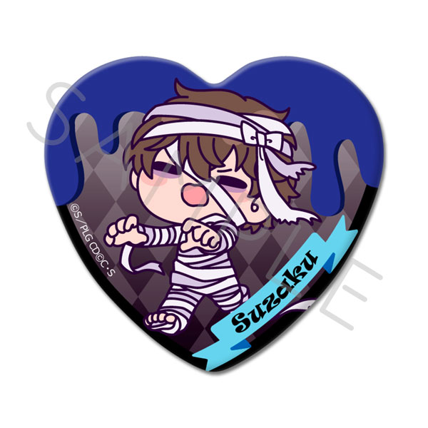 コードギアス 反逆のルルーシュ』第4弾 ハート型缶バッジ N-MB (スザク