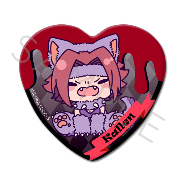 コードギアス 反逆のルルーシュ』第4弾 ハート型缶バッジ N-MD (カレン