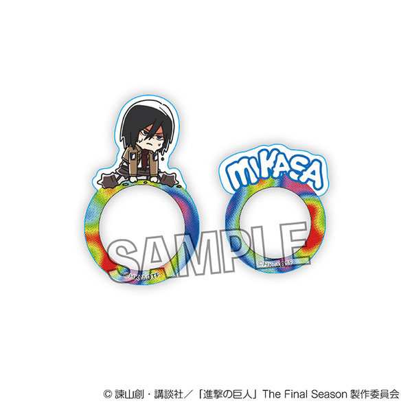 進撃の巨人 ミカサ ジャン 指の上シリーズ パペラ フィンガー