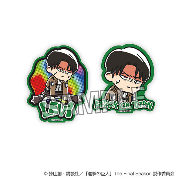進撃の巨人 ATSUIステッカーセット リヴァイ[PROOF]《02月予約》