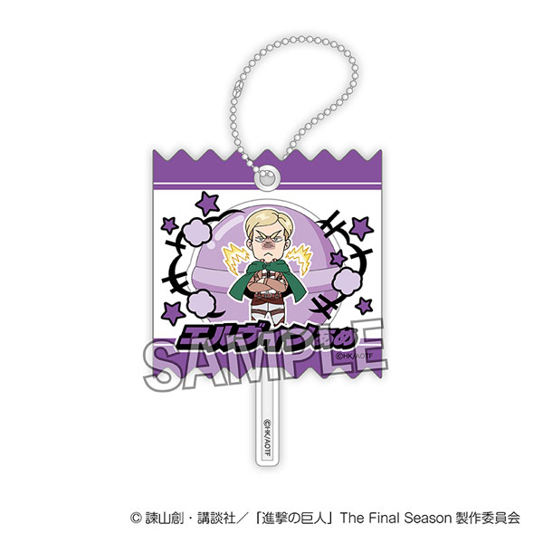 進撃の巨人×鬼頭祈　エルヴィン　アクリルキーホルダー 進撃の巨人 DOTABATA！ラッピングアクリルキーホルダー エルヴィン