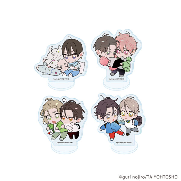 アクリルぷちスタンド「野白ぐり A HOLIDAY Picnic Mood」01/描き