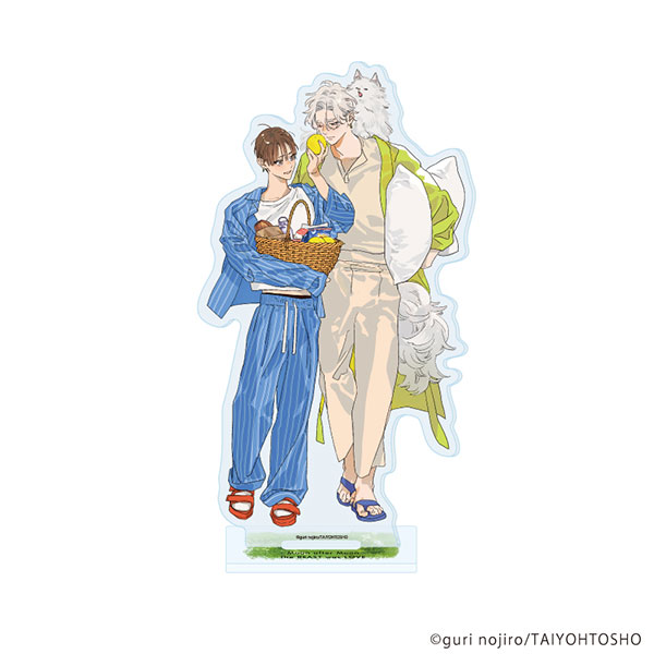 アクリルスタンド「野白ぐり A HOLIDAY Picnic Mood」02/月はみちかけ