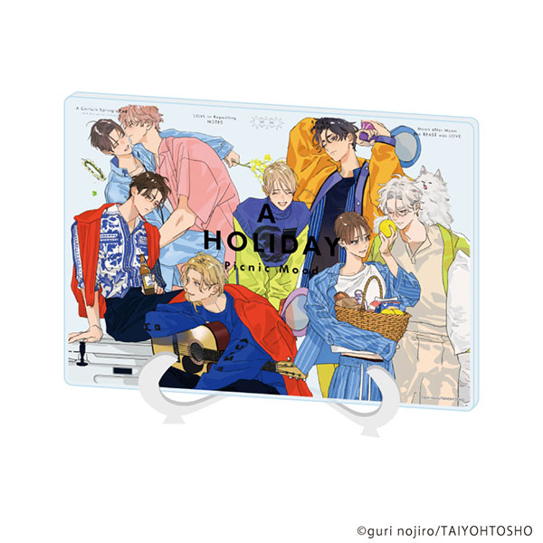 アクリルアートボード(A5サイズ)「野白ぐり A HOLIDAY Picnic Mood」02