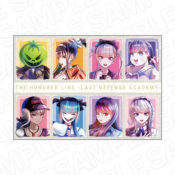 HUNDRED LINE -最終防衛学園- ミニアクリルアート PALE TONE series B