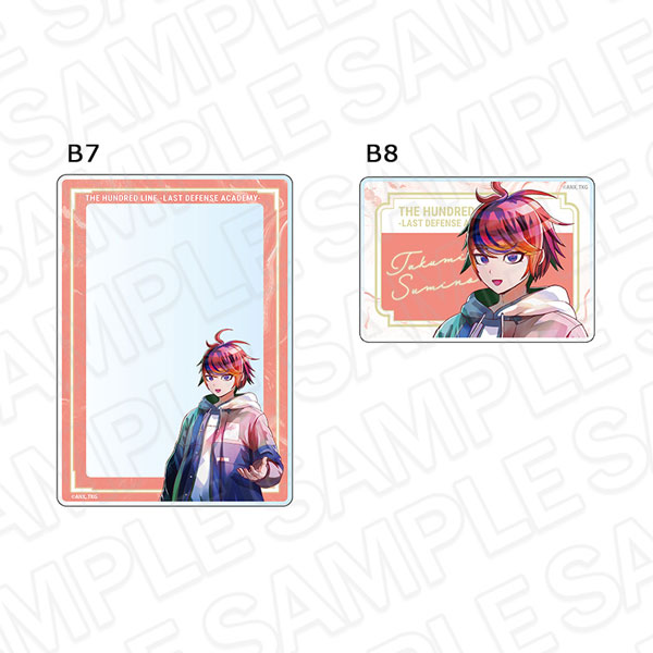 HUNDRED LINE -最終防衛学園- 硬質カードケースセット PALE TONE