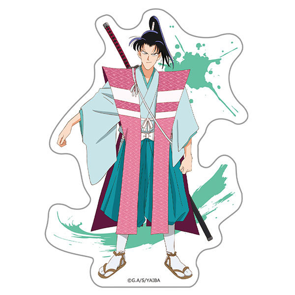 真・侍伝 YAIBA ダイカットステッカー 佐々木小次郎[アズメーカー]《発売済・在庫品》