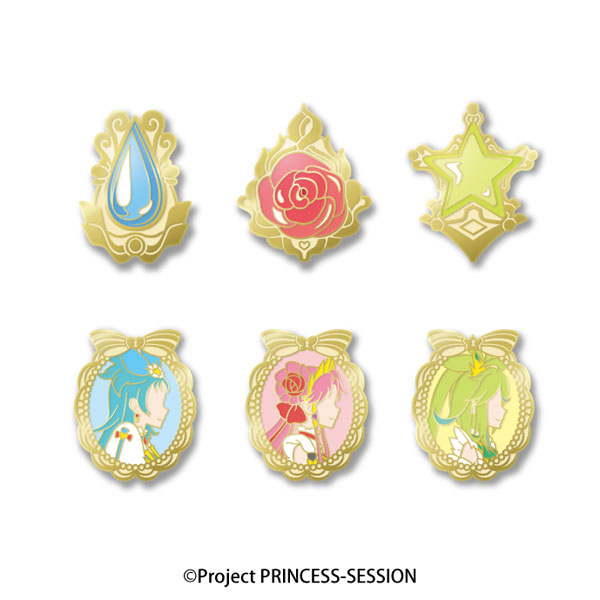 プリンセッション・オーケストラ ピンズコレクション 6個入りBOX