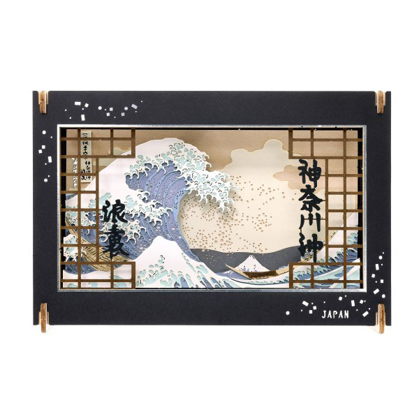 ペーパーシアター -ウッドスタイル- PT-WL36 神奈川沖浪裏[エンスカイ]《０１月予約》