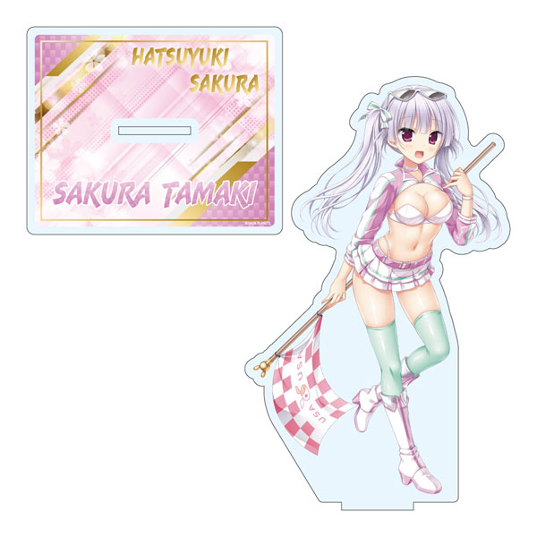 はつゆきさくら 描き下ろし おっきいアクリルスタンド 玉樹桜 RQver