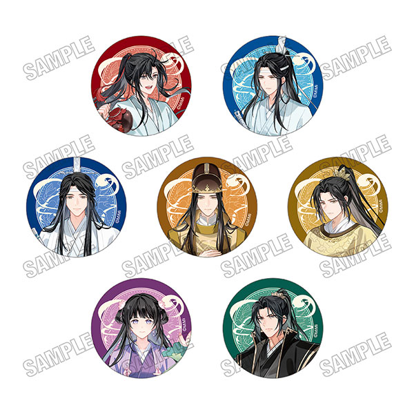 大河幻想ラジオドラマ「魔道祖師」 描き下ろし缶バッジコレクション[完結記念展ver.]A 7個入りBOX[メディコス・エンタテインメント]《発売済・在庫品》