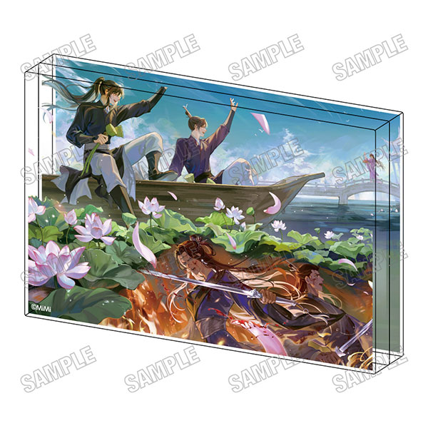 大河幻想ラジオドラマ「魔道祖師」 描き下ろしアクリルブロック[完結