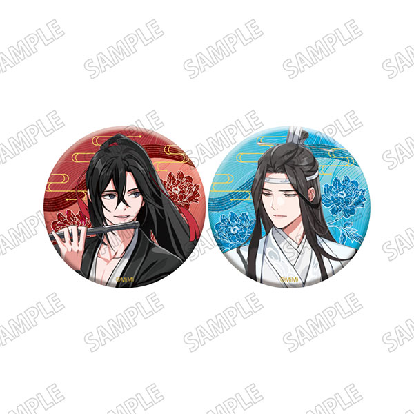 大河幻想ラジオドラマ「魔道祖師」 台紙付き缶バッジセット[完結記念展 