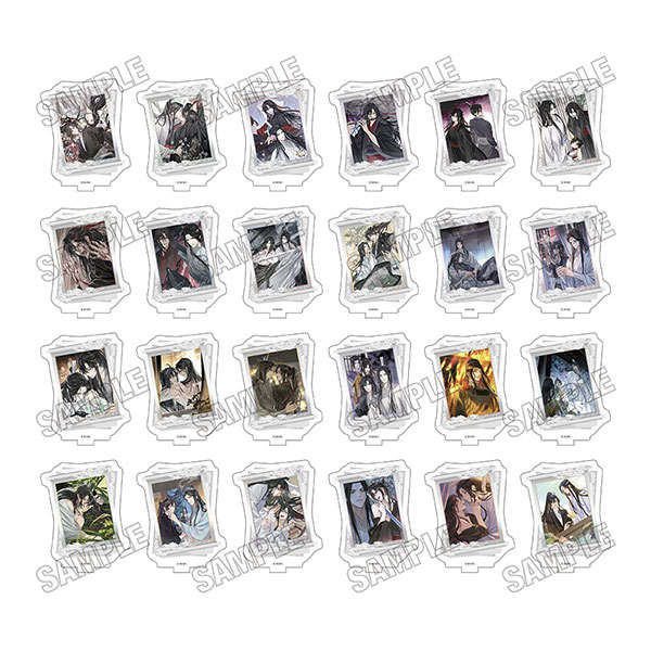 大河幻想ラジオドラマ 魔道祖師 カード型アクリルスタンドコレクション