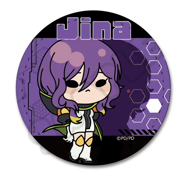 TVアニメ『グノーシア』レザーバッジ(丸形)ME(ジナ)[シンクイノベーション]《発売済・在庫品》