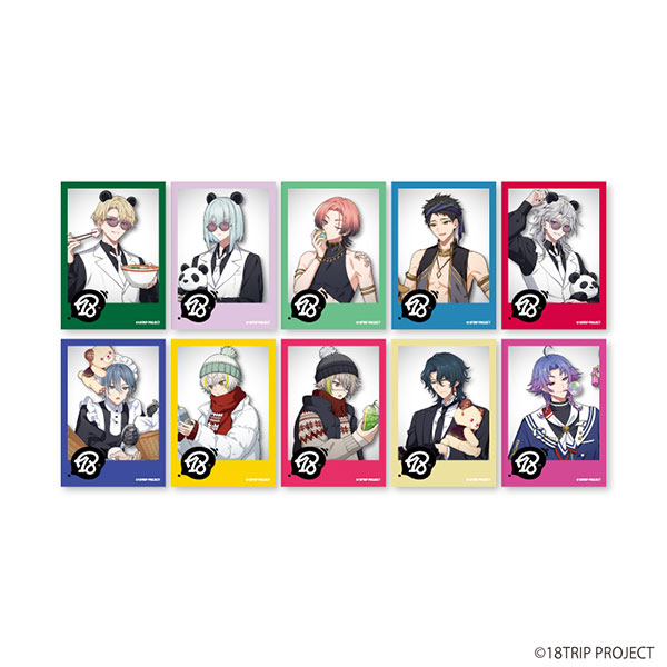 ミニフォト『18TRIP』06/公式イラスト 10個入りBOX[A3]《02月予約》