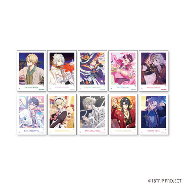 ミニフォト『18TRIP』08/公式イラスト 10個入りBOX[A3]《02月予約》