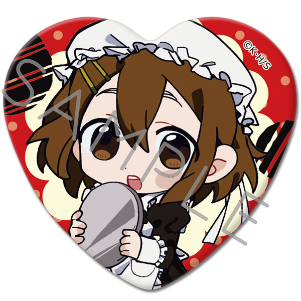 けいおん！』第2弾 ハート型缶バッジ SA(平沢唯)[シンクイノベーション