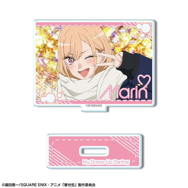 That Dress Up Doll (Bisque Doll) Is in Love Season 2 Mini Acrylic Stand Design 05 (Kitagawa Kaimu/E) (Resale) [License Agent] “April Reservation”