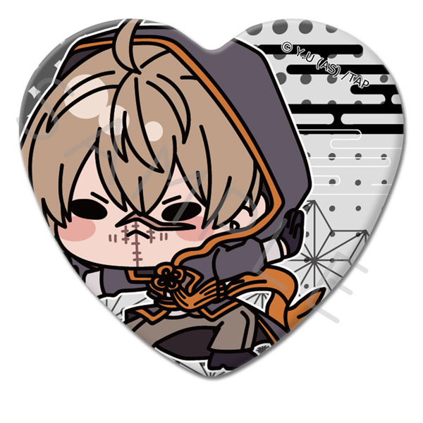 TVアニメ「桃源暗鬼」第2弾 ハート型缶バッジ | j-hobby Collection