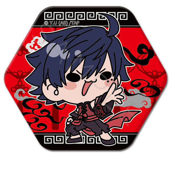 TVアニメ「桃源暗鬼」第2弾 六角形缶バッジ M-NA (一ノ瀬四季)[シンク