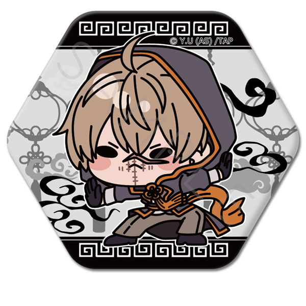 TVアニメ「桃源暗鬼」第2弾 六角形缶バッジ M-NC (皇后崎迅)[シンク