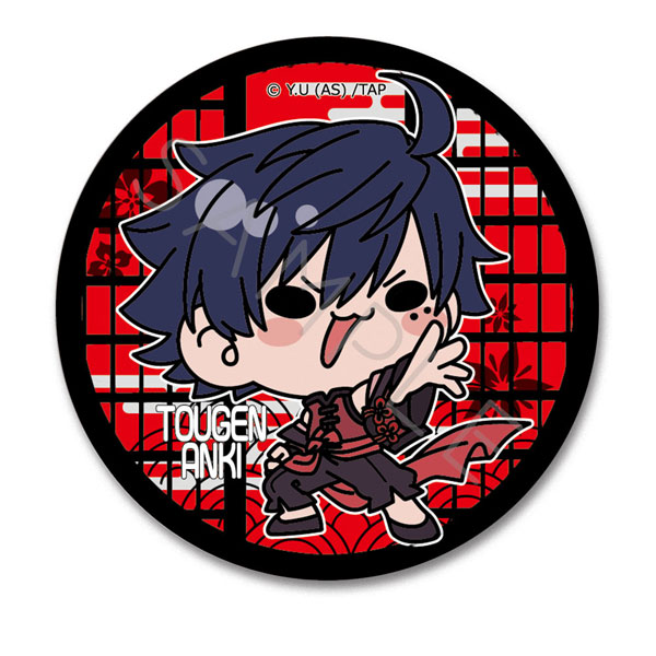 TVアニメ「桃源暗鬼」第2弾 レザーバッジ(丸形) | j-hobby Collection