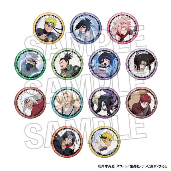 NARUTO-ナルト- 疾風伝 闘志！！トレーディング缶バッジ 13個入りBOX