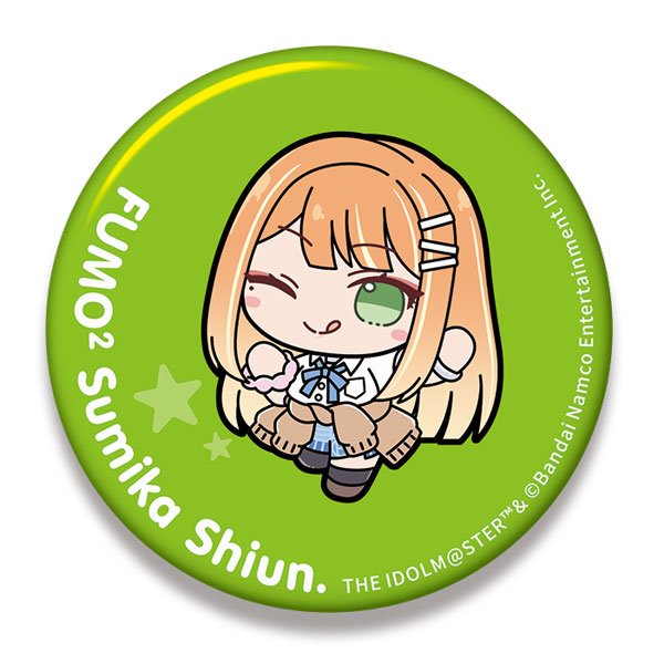 学園アイドルマスター ビッグ缶バッジ 紫雲清夏 ふもふもしうんすみか