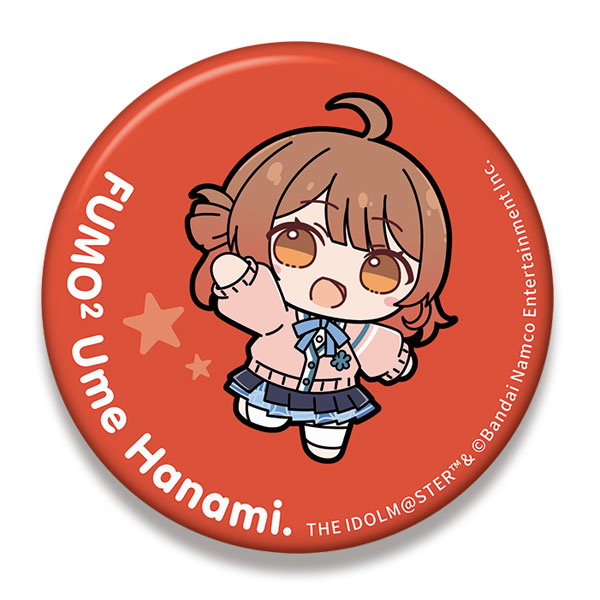 学園アイドルマスター ビッグ缶バッジ 花海佑芽 ふもふもはなみうめ