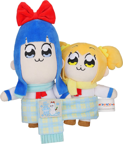 ポプテピピック 冬日和シリーズ マフラーぬいぐるみセット