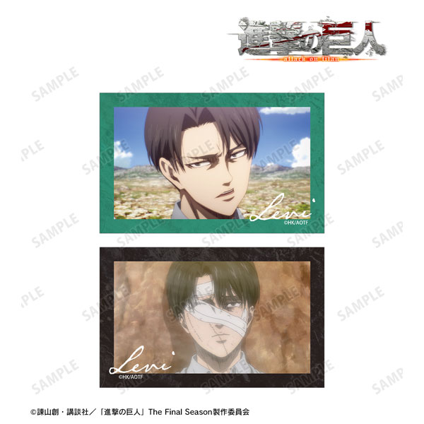 TVアニメ『進撃の巨人』 リヴァイ 場面写イラストカード2枚セット vol.2[アルマビアンカ]《０３月予約》