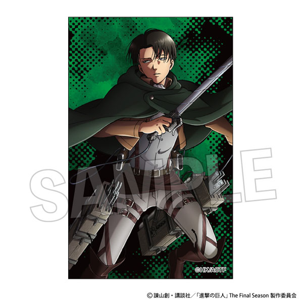 進撃の巨人 アクリルカードスタンド [軌跡] リヴァイ[PROOF]《発売済・在庫品》