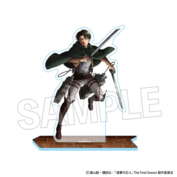 進撃の巨人 つながるアクリルスタンド [軌跡] リヴァイ[PROOF]《発売済