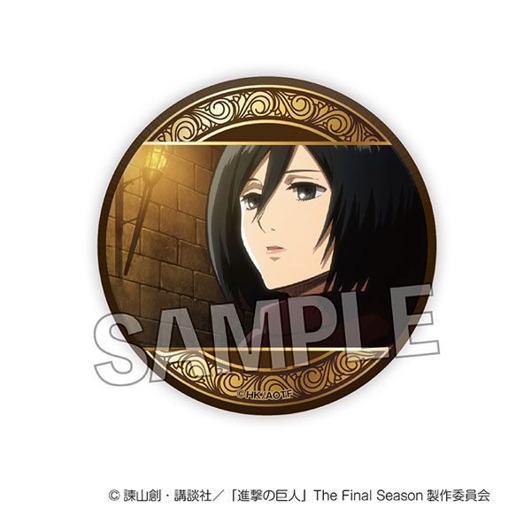 進撃の巨人 ギラギラ缶バッジ vol.2 2[PROOF]《０２月予約》