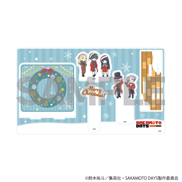 プレミアム アクリルジオラマプレート「SAKAMOTO DAYS」 クリスマスver