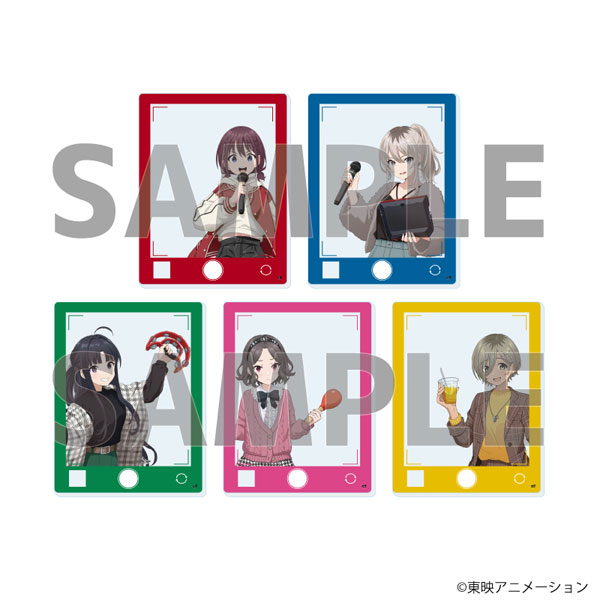 アクリルカード「ガールズバンドクライ」01/描き下ろしイラスト 5個入りBOX[A3]《０２月予約》