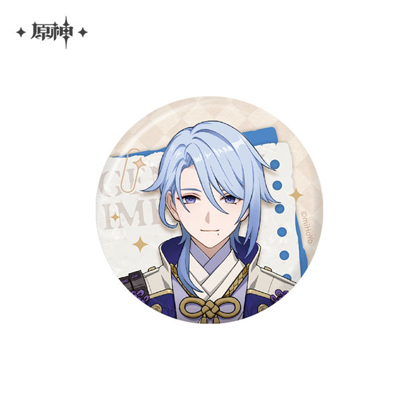 原神 拾光映匣シリーズ 缶バッジ 神里綾人[miHoYo]《05月仮予約》