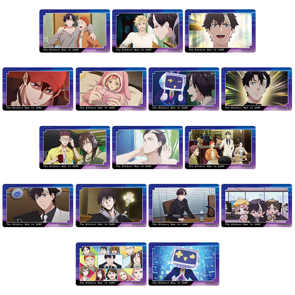 破産富豪 The Richest Man in GAME クリアシートコレクション 8パック入りBOX