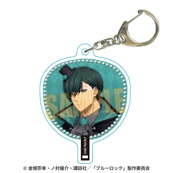 ブルーロック うちわキーホルダー 糸師凛 マジシャンver.[ベルハウス]《０１月予約》