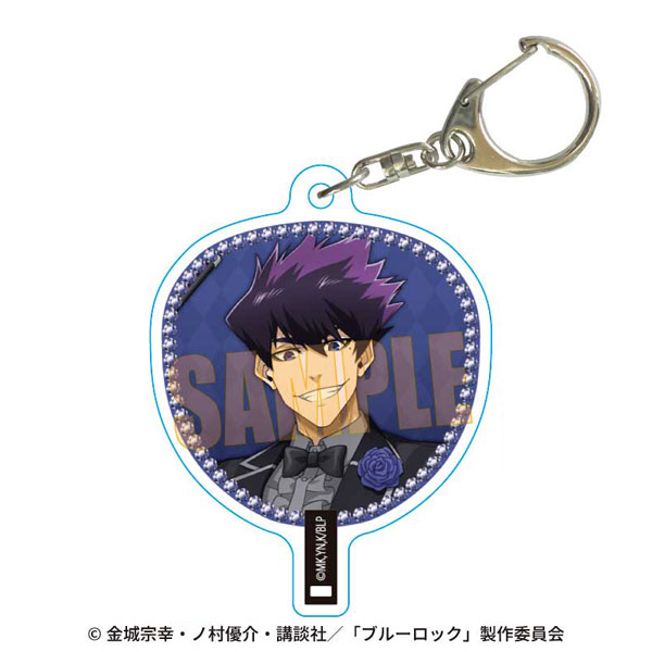 ブルーロック うちわキーホルダー 烏旅人 マジシャンver.[ベルハウス]《０１月予約》