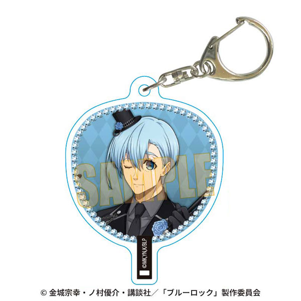 ブルーロック うちわキーホルダー 氷織羊 マジシャンver.[ベルハウス]《０１月予約》