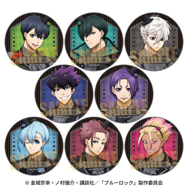 ブルーロック トレーディング缶バッジ マジシャンver. 8個入りBOX[ベルハウス]《０１月予約》