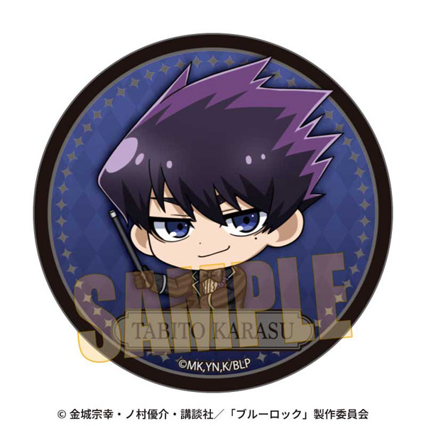 ブルーロック 缶バッジ 烏旅人 マジシャンver.[ベルハウス]《０１月予約》