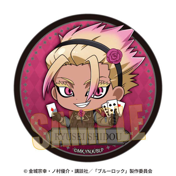 ブルーロック 缶バッジ 士道龍聖 マジシャンver.[ベルハウス]《０１月予約》