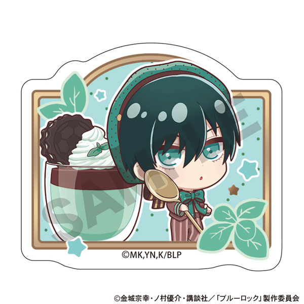 ブルーロック アクリルヘアクリップ 糸師凛 きゃらペコチョコミント[クラックス]《０２月予約》