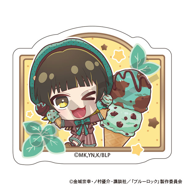 ブルーロック アクリルヘアクリップ 蜂楽廻 きゃらペコチョコミント[クラックス]《０２月予約》